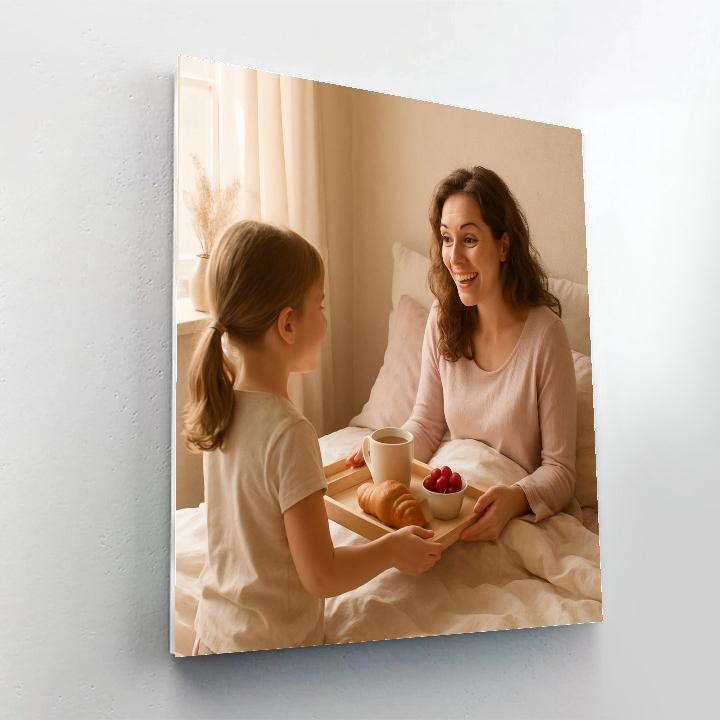 Breakfast In Bed Surprise DIY paint by numbers