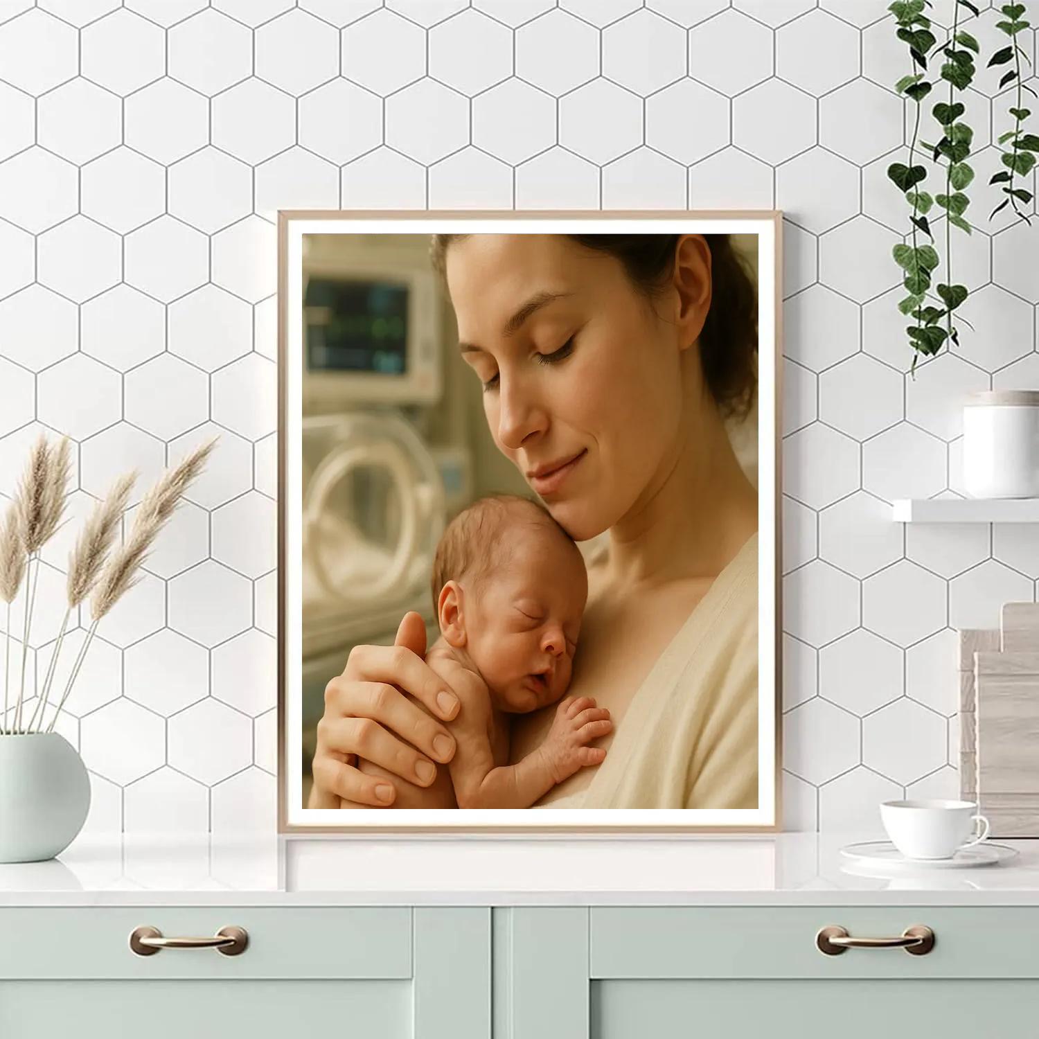 Quiet Hospital Nursery Embrace Paint by numbers kits