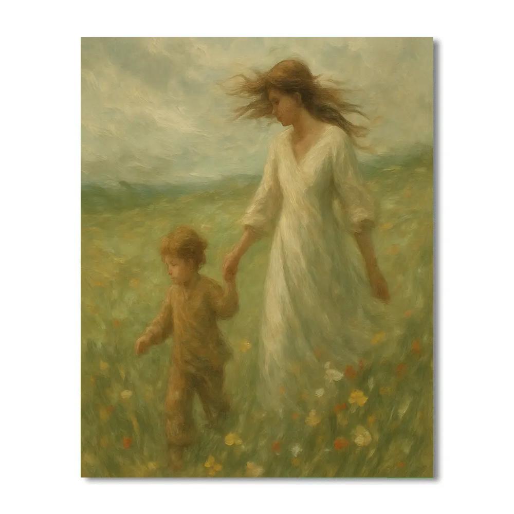 Whispering Winds Of Love Scene paint by numbers