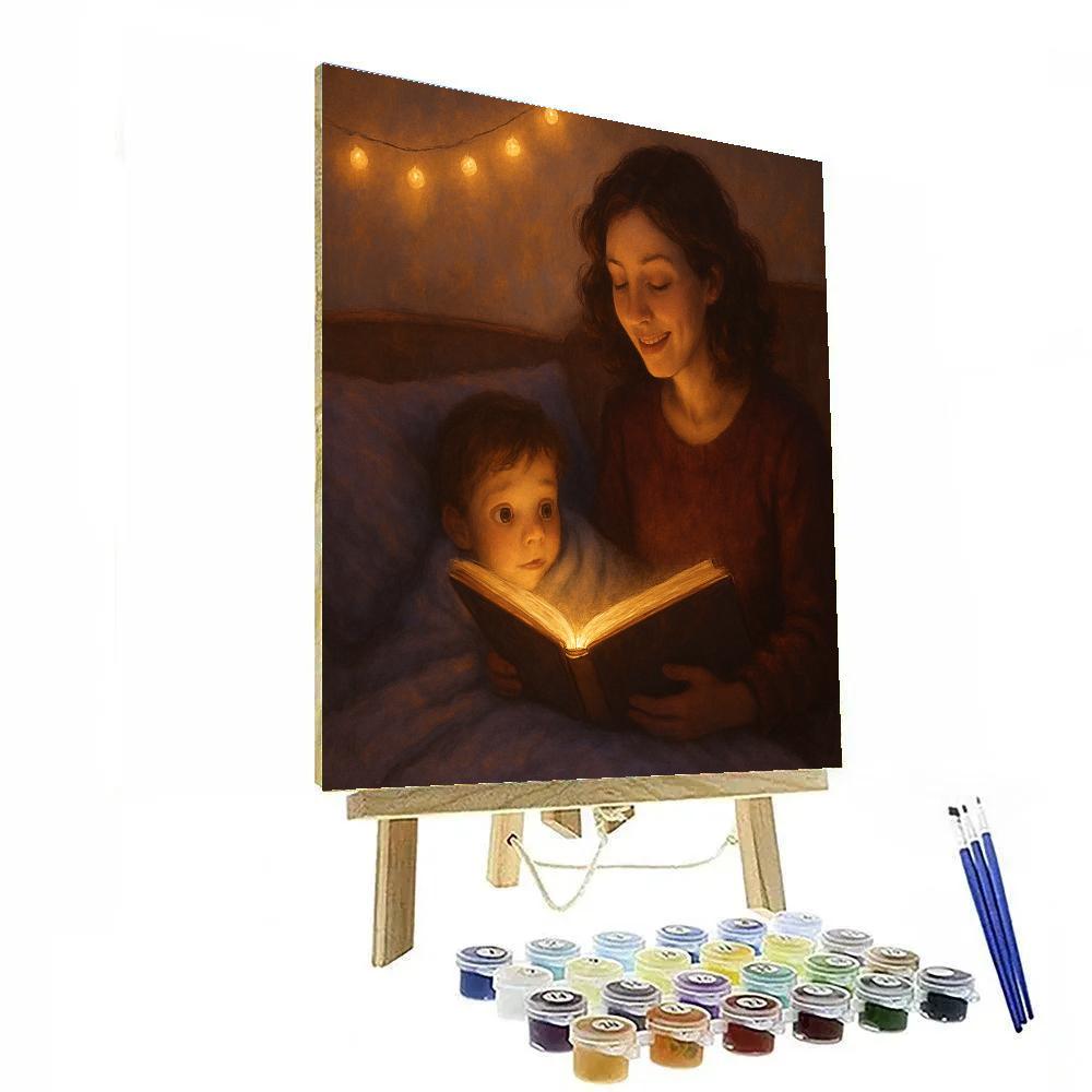 Bedtime Stories And Dreams Numbered painting kits