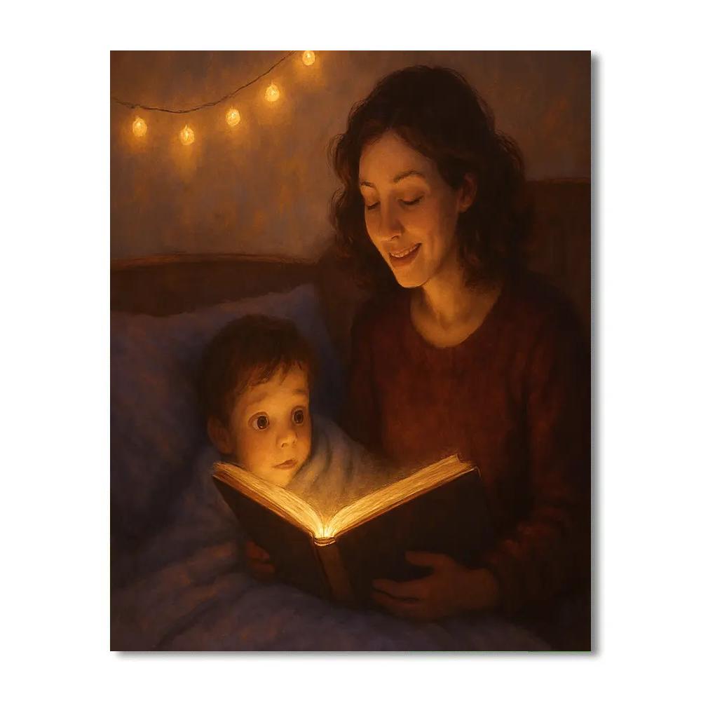 Bedtime Stories And Dreams Numbered painting kits