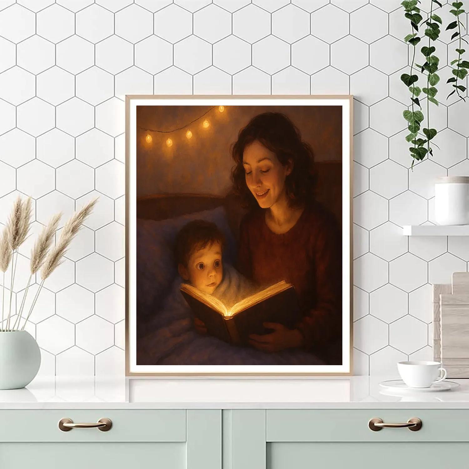 Bedtime Stories And Dreams Numbered painting kits