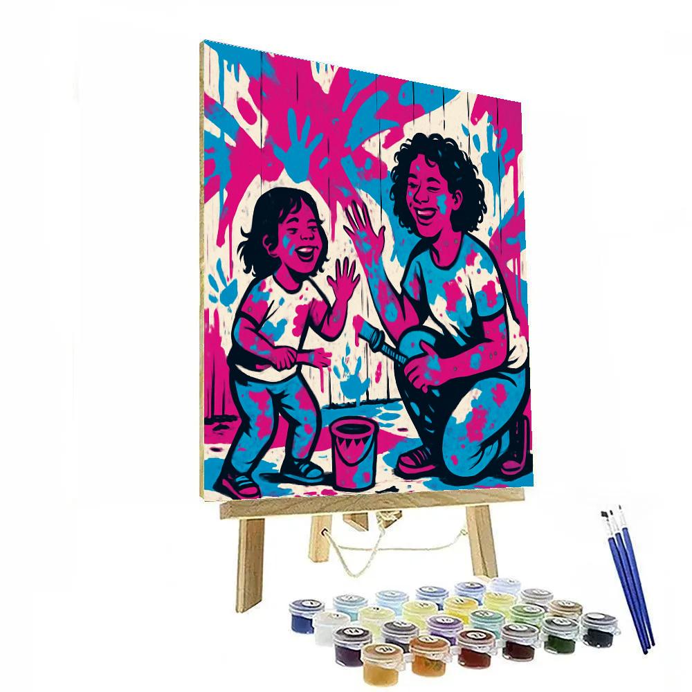 Shared Canvas Painting paint by number