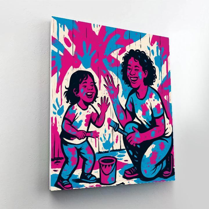 Shared Canvas Painting paint by number