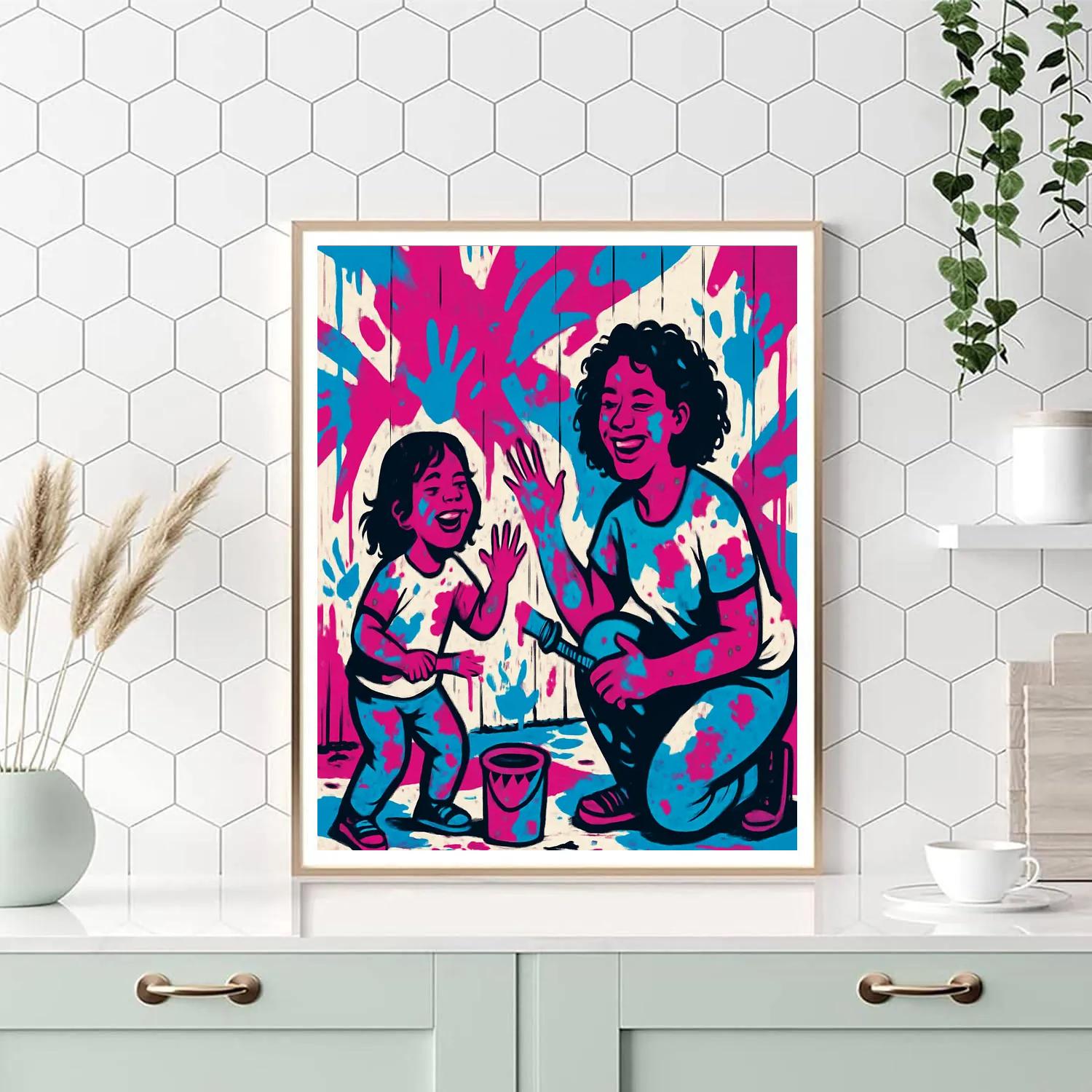 Shared Canvas Painting paint by number