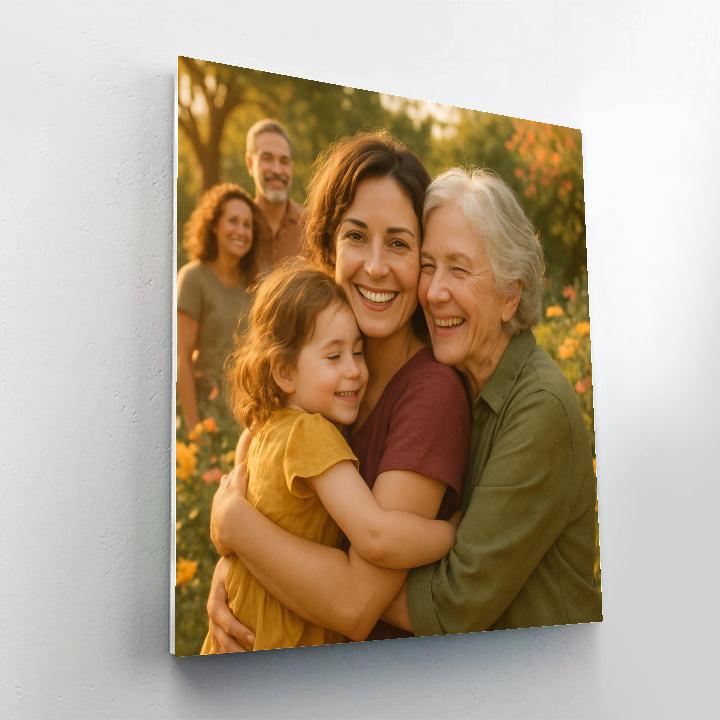 Generations Of Love Gathering Painting by numbers kit