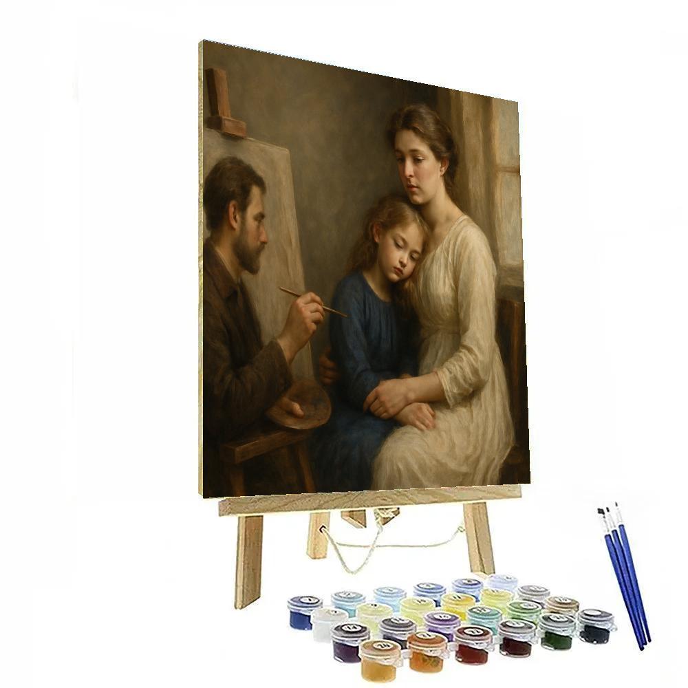 Quiet Painting Portrait Session Number painting