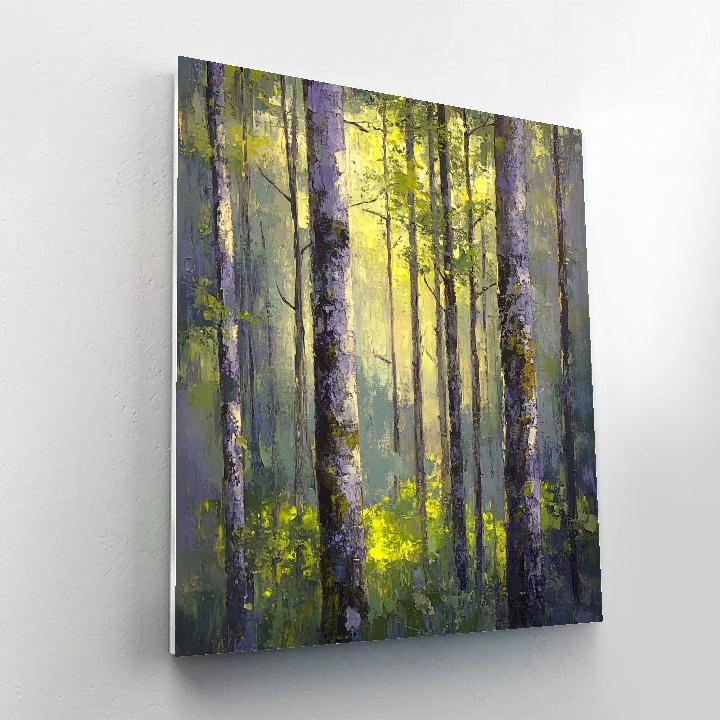 Edgar Degas Inspired Forest Depths Painting by numbers kit