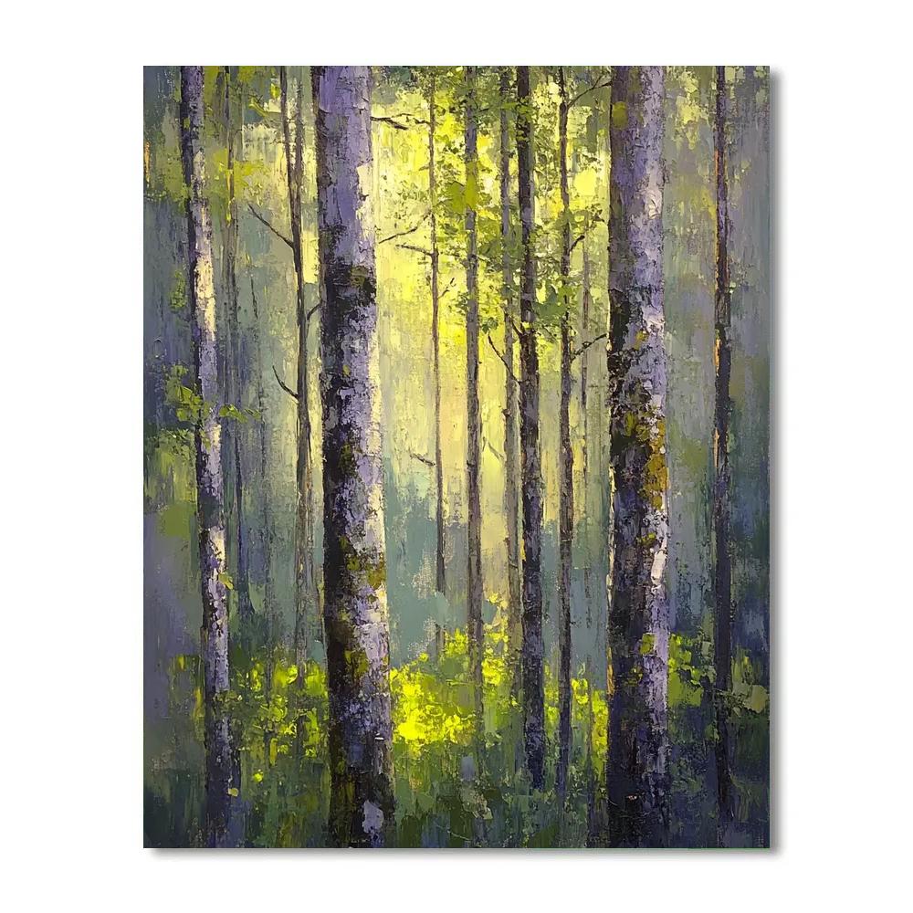 Edgar Degas Inspired Forest Depths Painting by numbers kit