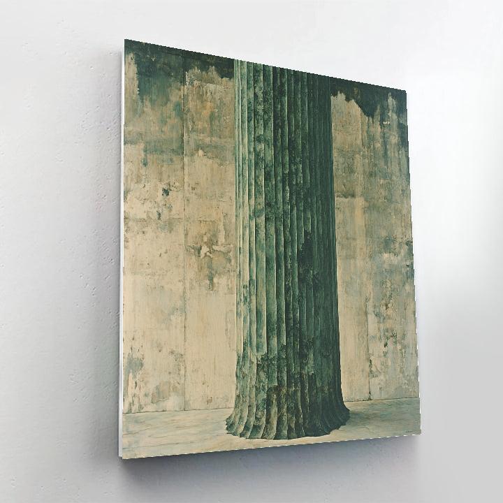 Michelangelo Inspired Ancient Cedar Pillar DIY paint by numbers