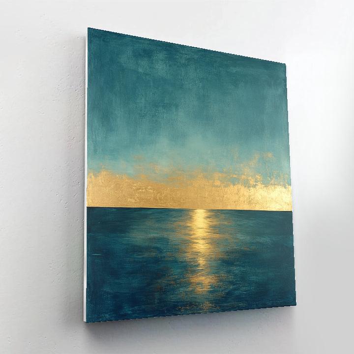 Mark Rothko Inspired Quiet Sea paint by color