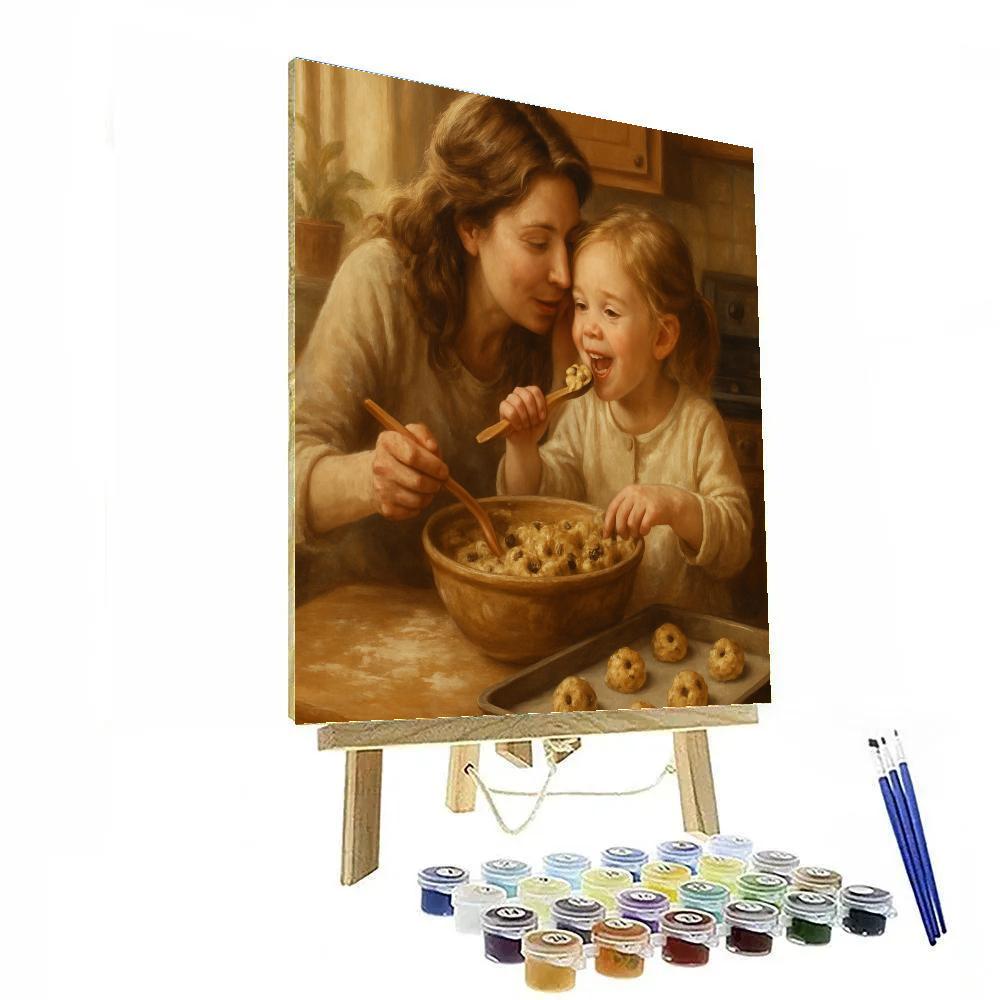 Quiet Baking Memories paint by number