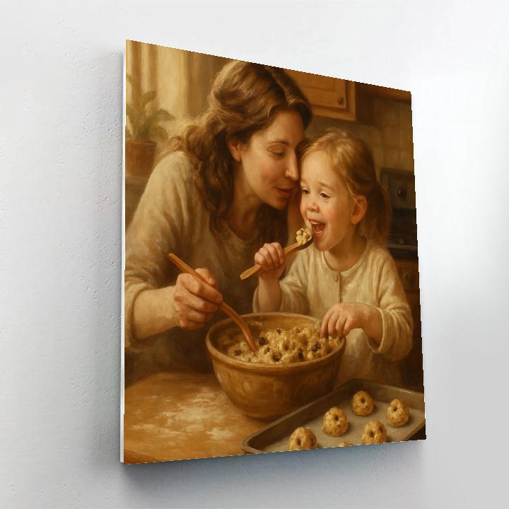 Quiet Baking Memories paint by number