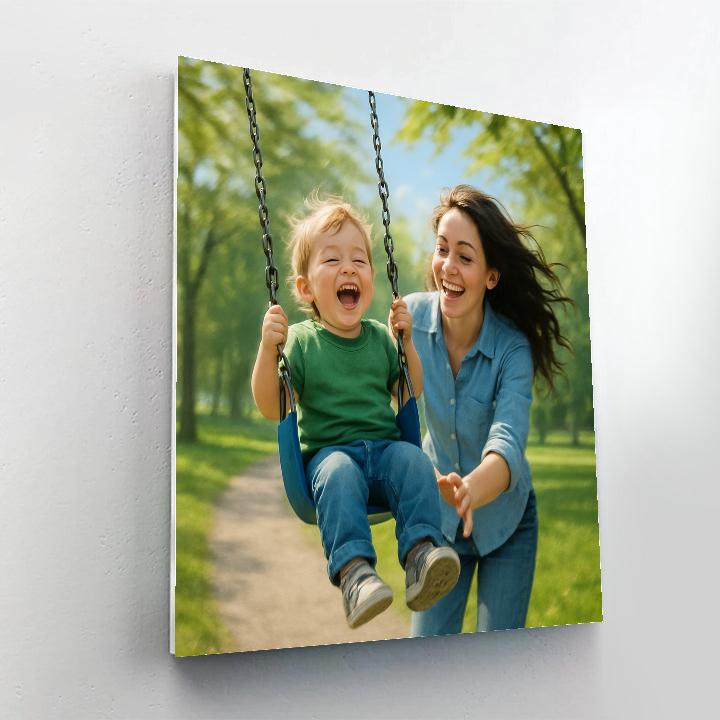 Parkside Swing Push paint by number