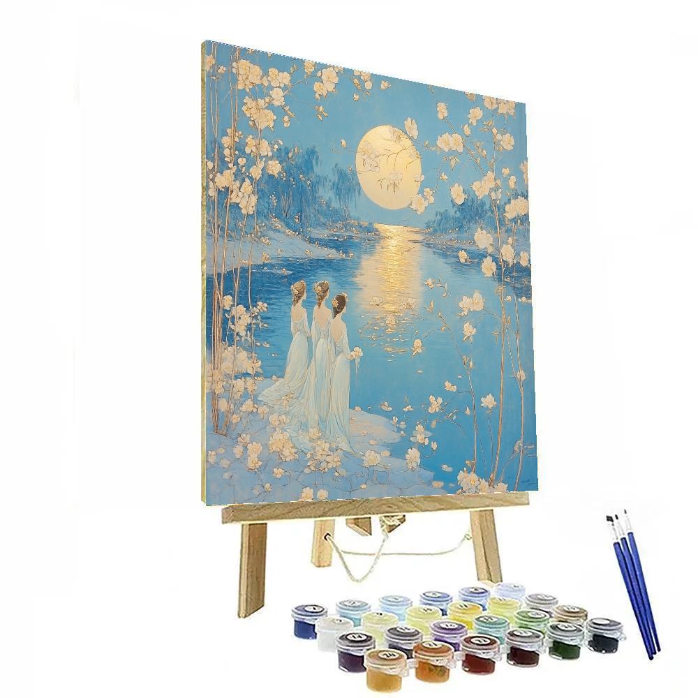 Botticelli Inspired Spring Allegory Numbered painting kits