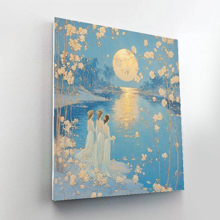 Botticelli Inspired Spring Allegory Numbered painting kits