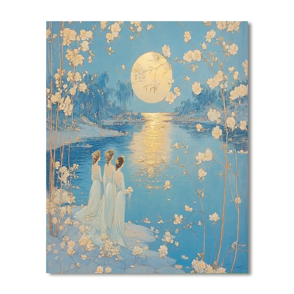Botticelli Inspired Spring Allegory Numbered painting kits