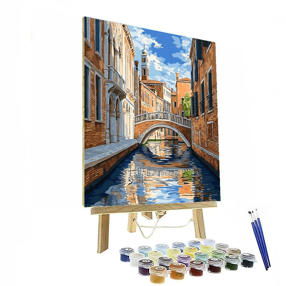 Canaletto Inspired Grand Canal Numbered painting kits