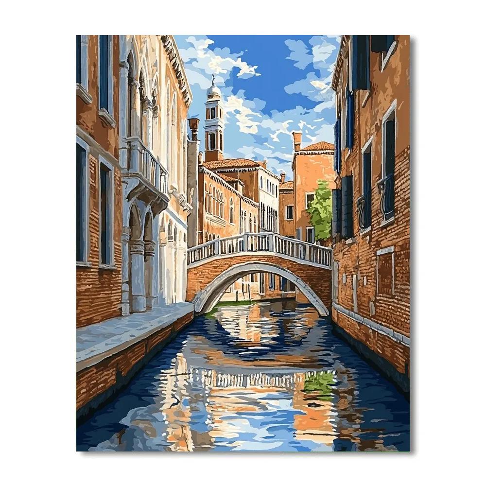 Canaletto Inspired Grand Canal Numbered painting kits