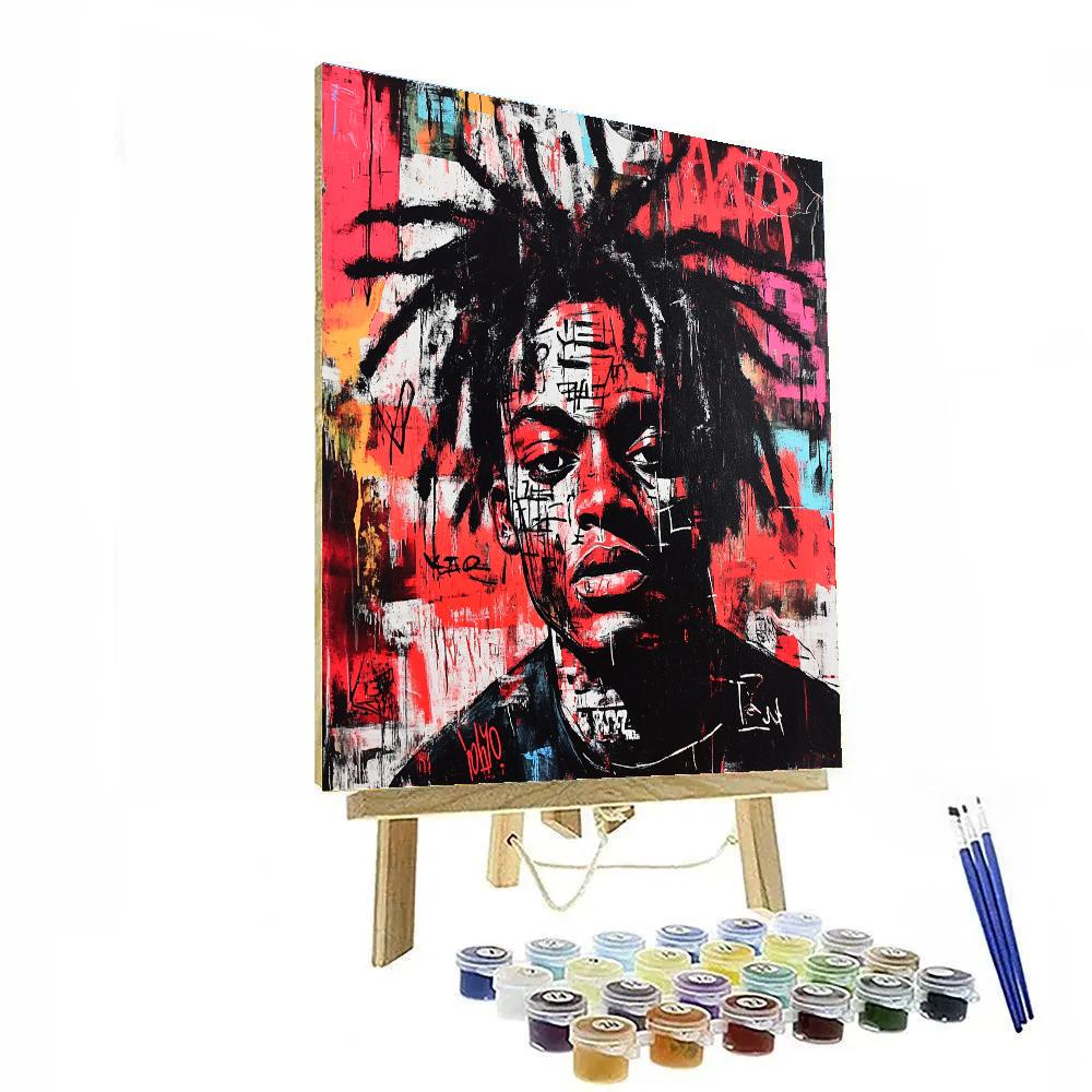 Jean-Michel Basquiat Inspired Urban Wildness painting number kit