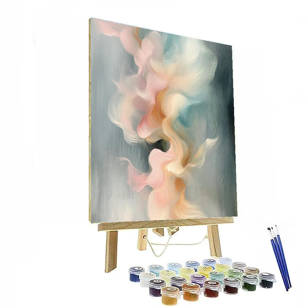 Edgar Degas Inspired Tea Steam At Dawn painting number kit