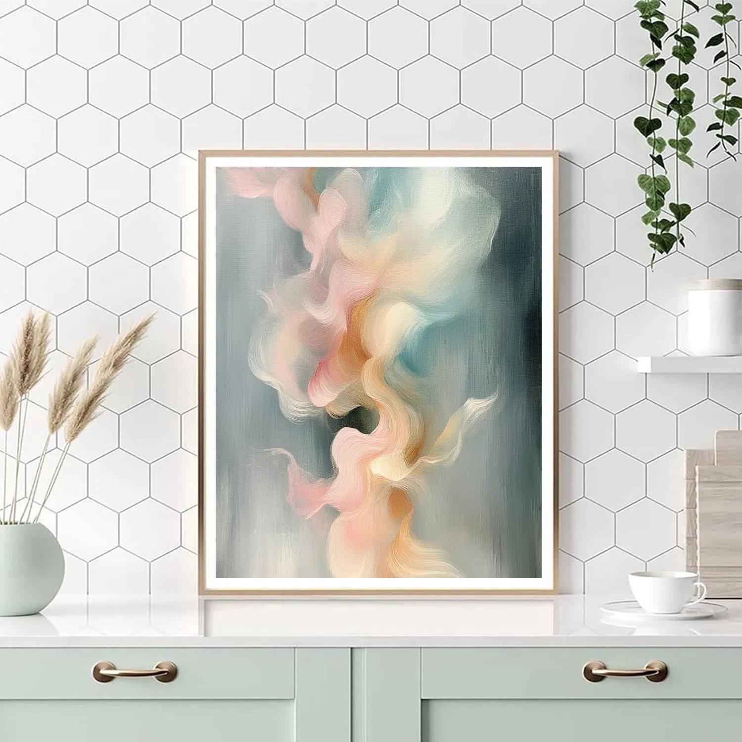 Edgar Degas Inspired Tea Steam At Dawn painting number kit