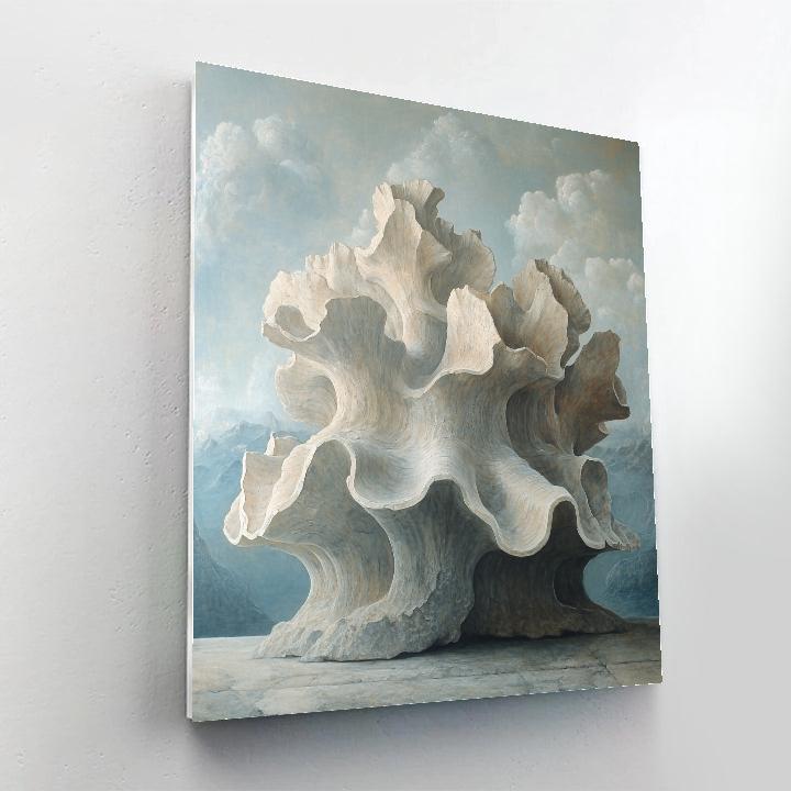 Michelangelo Inspired Celestial Coral Numbered painting kits