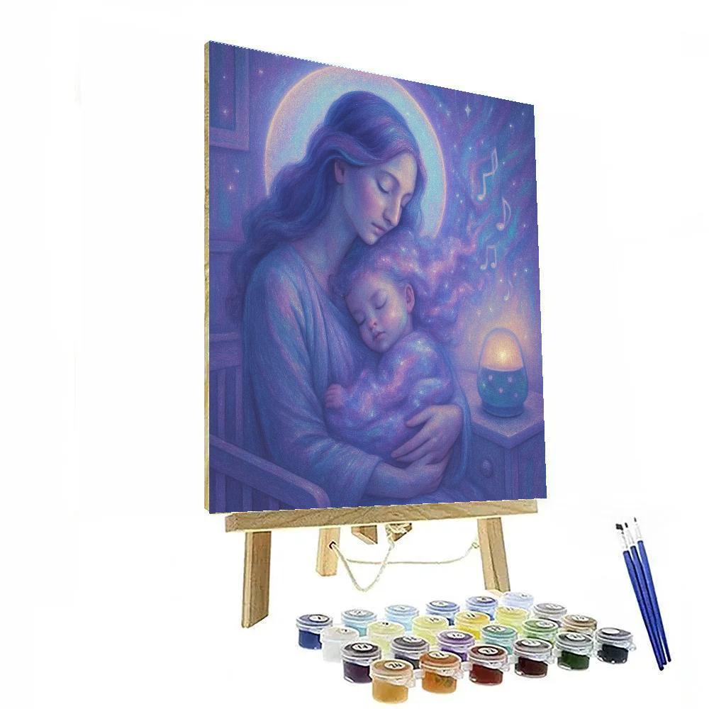 Nebula Lullaby Embrace paint by color