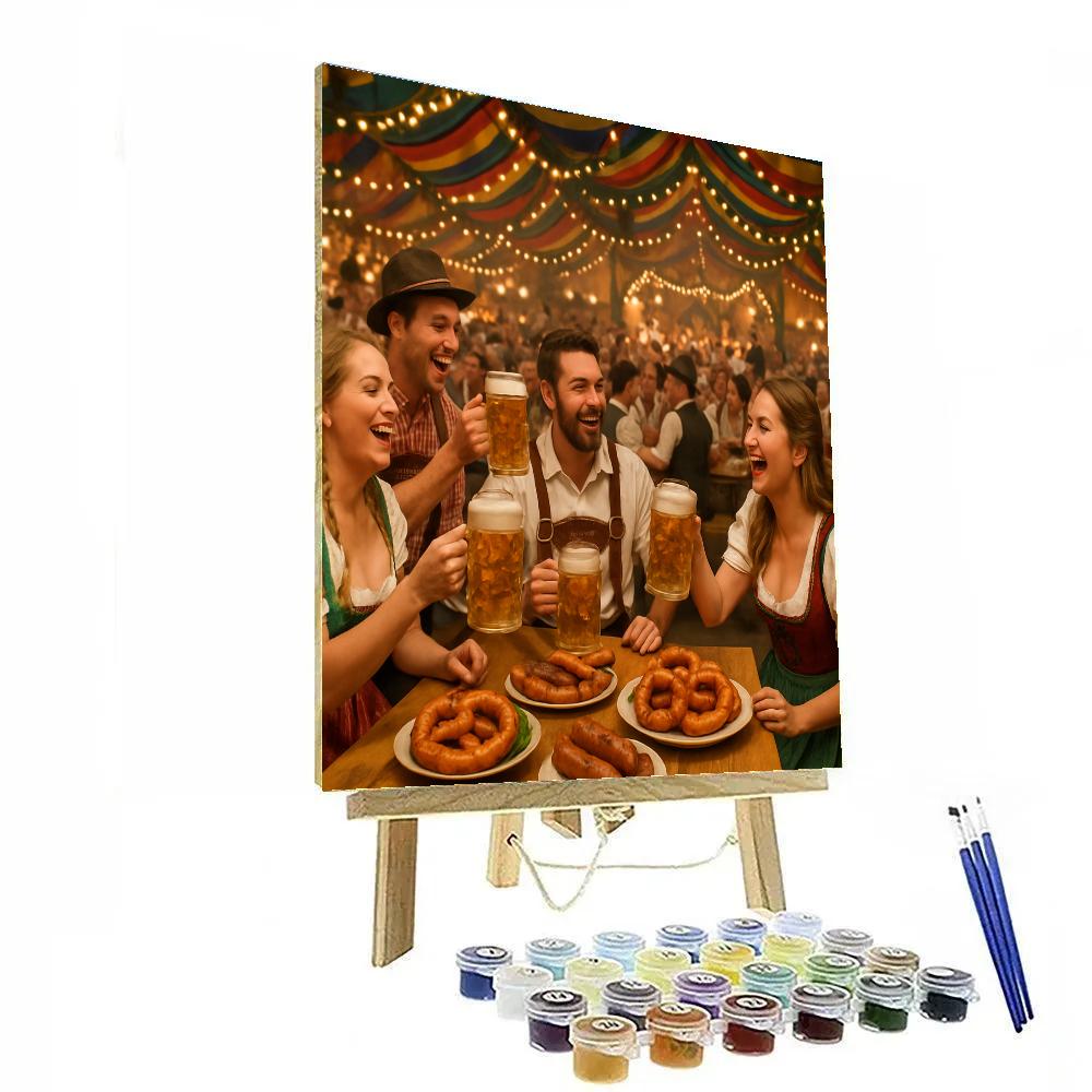 Oktoberfest Revelry Paint by numbers kits
