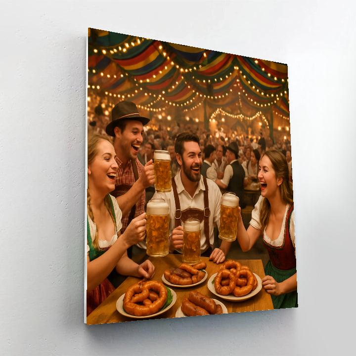 Oktoberfest Revelry Paint by numbers kits