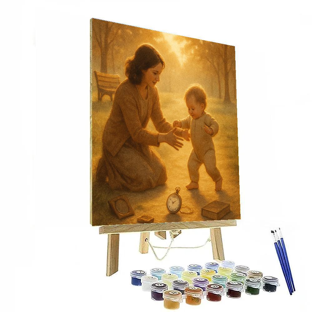 Time Capsule First Steps Paint by numbers kits