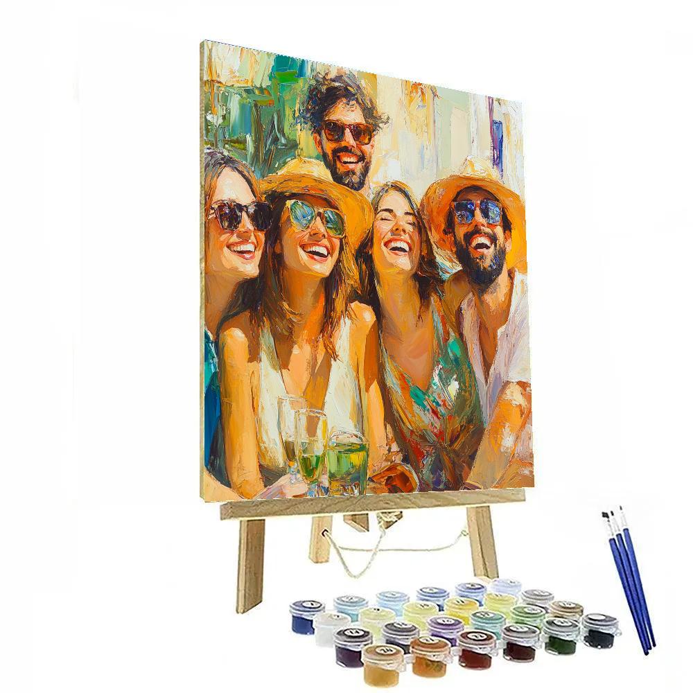 Frans Hals Inspired Merry Company Numbered painting kits