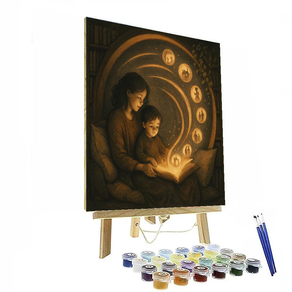 Wormhole Reading Nook paint by color