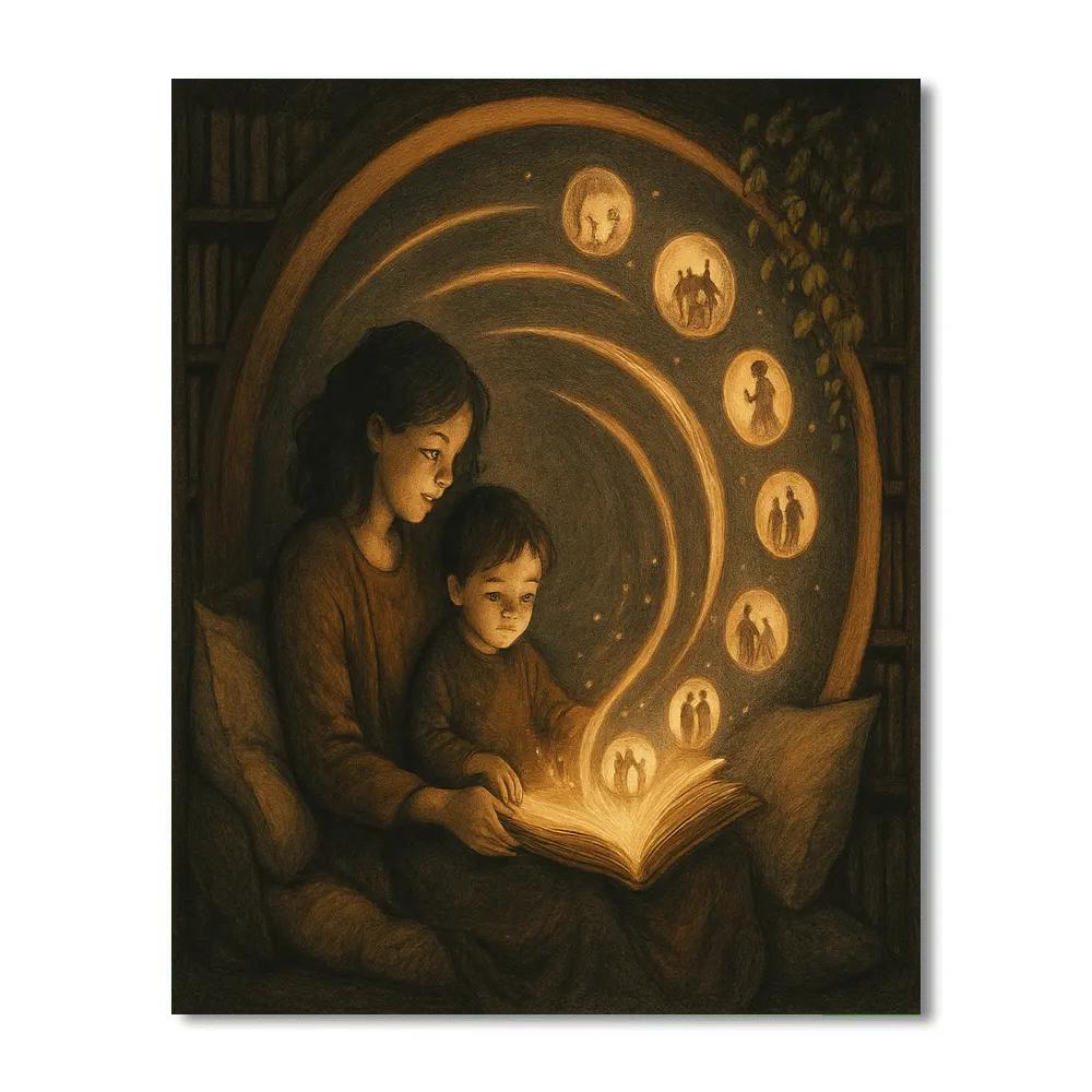 Wormhole Reading Nook paint by color
