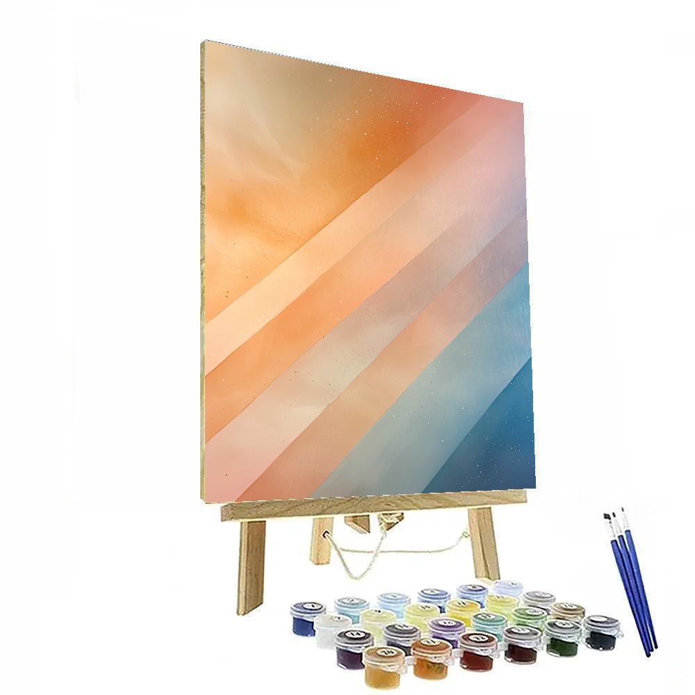 Edgar Degas Inspired Whispers Of Morning Light paint by color