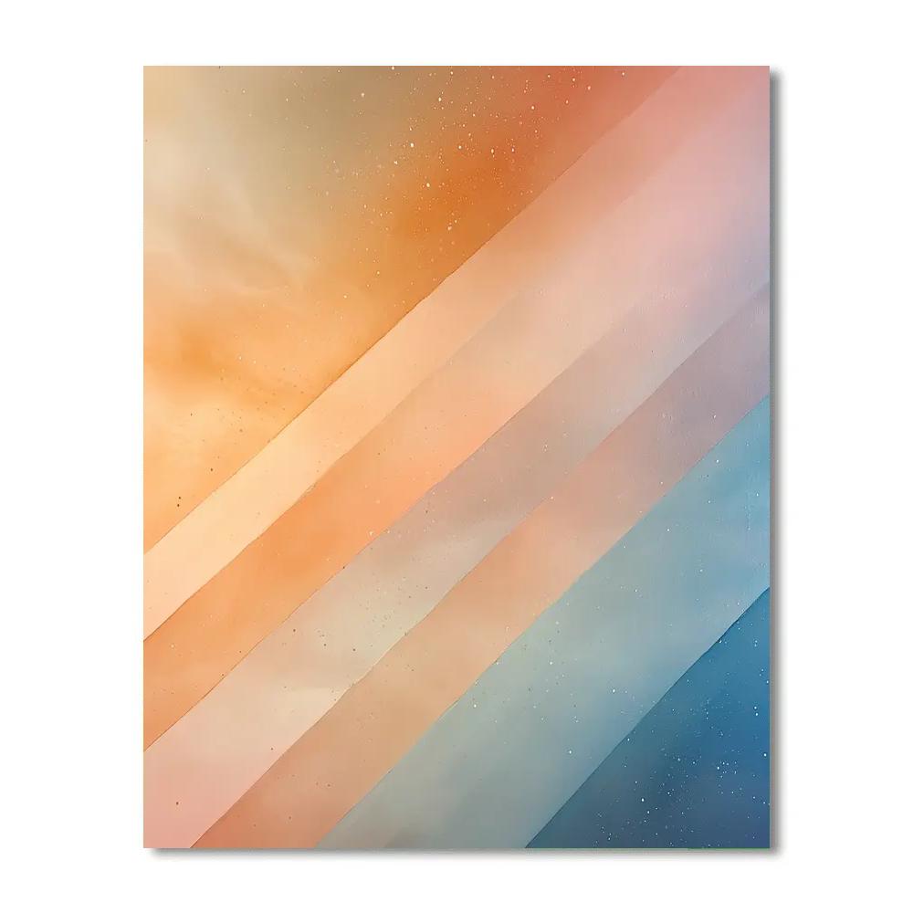 Edgar Degas Inspired Whispers Of Morning Light paint by color