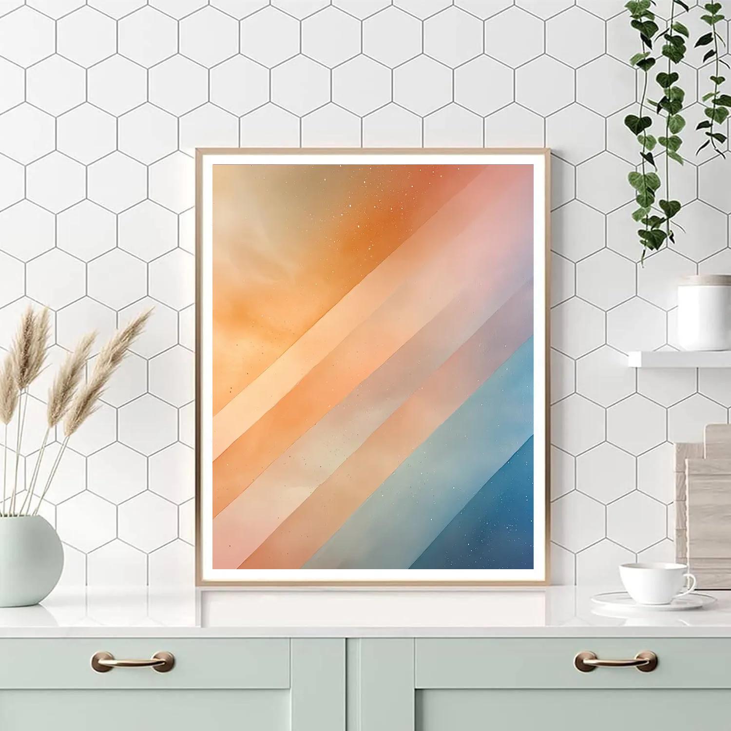Edgar Degas Inspired Whispers Of Morning Light paint by color
