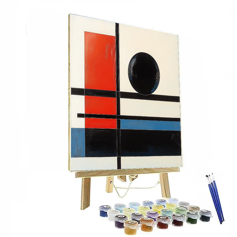 Kazimir Malevich Inspired Suprematist Cosmos Painting by numbers kit