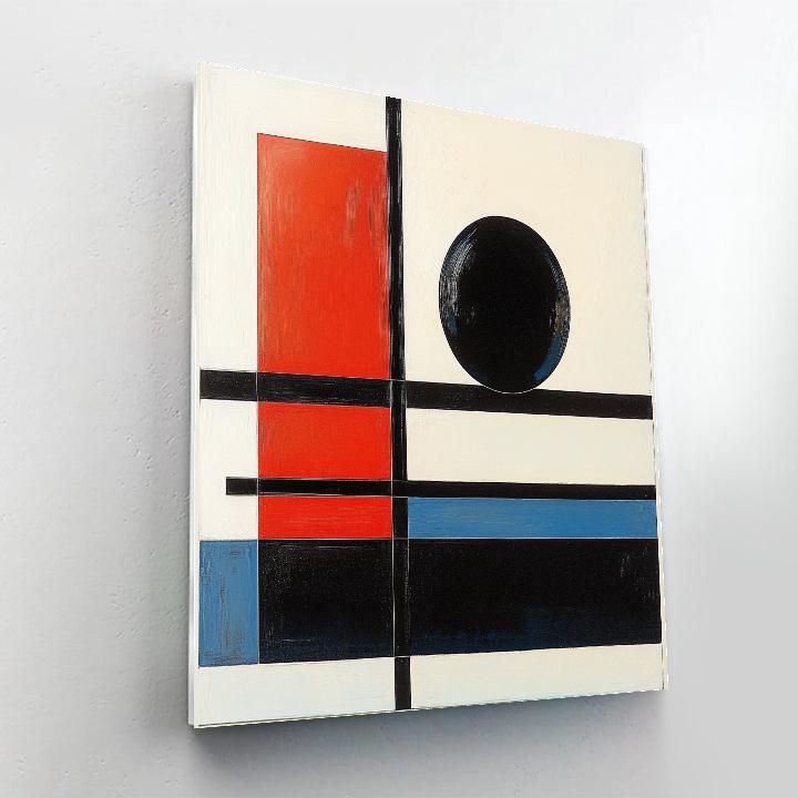 Kazimir Malevich Inspired Suprematist Cosmos Painting by numbers kit