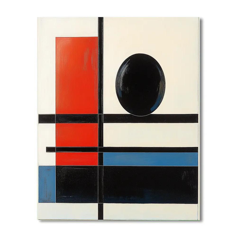 Kazimir Malevich Inspired Suprematist Cosmos Painting by numbers kit