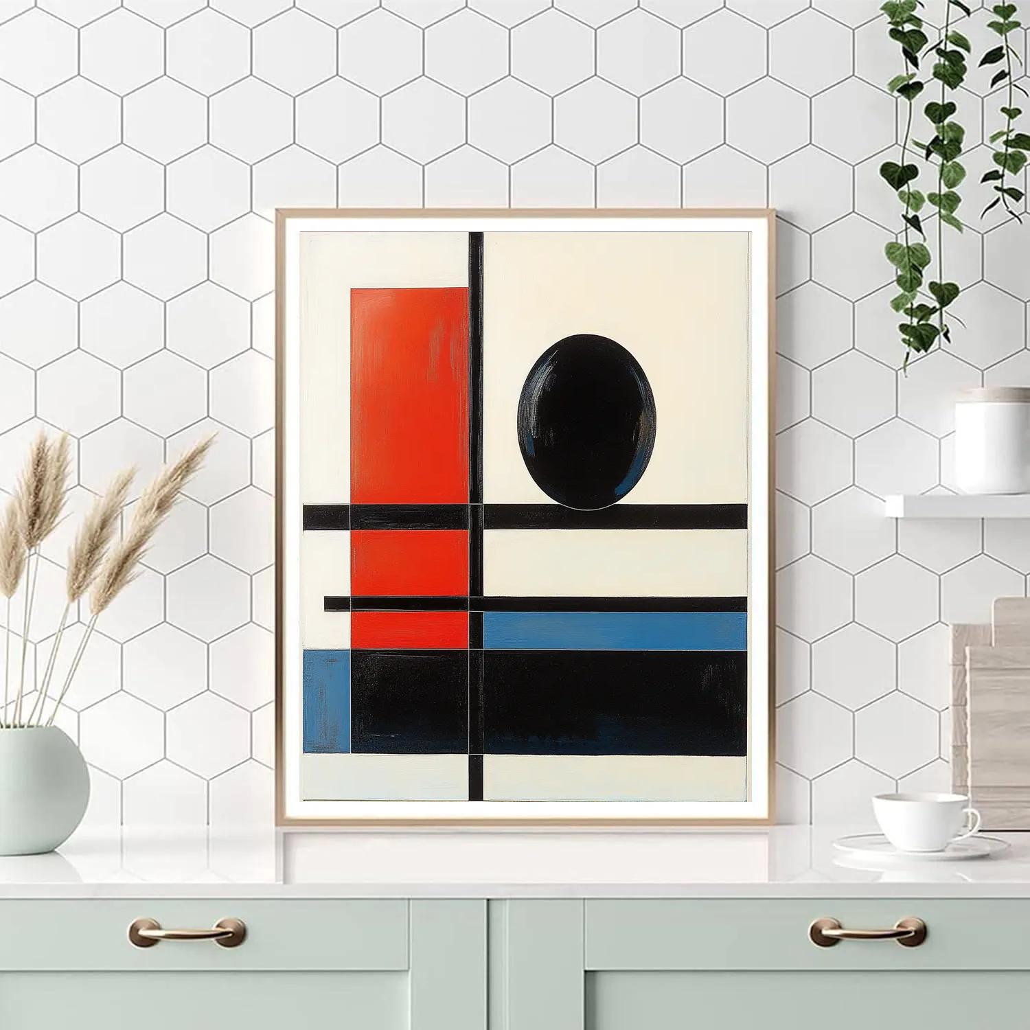 Kazimir Malevich Inspired Suprematist Cosmos Painting by numbers kit