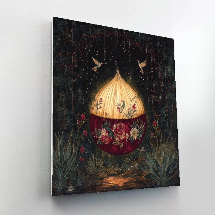 Frida Kahlo Inspired Cocoon Of Resilience painting number kit