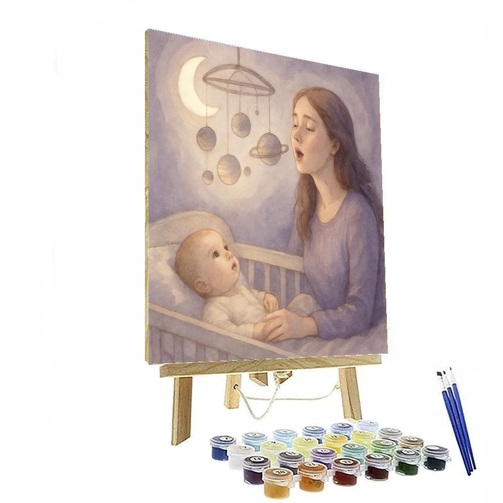 Orbit Of Lullabies Painting by numbers kit