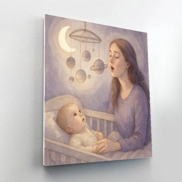 Orbit Of Lullabies Painting by numbers kit