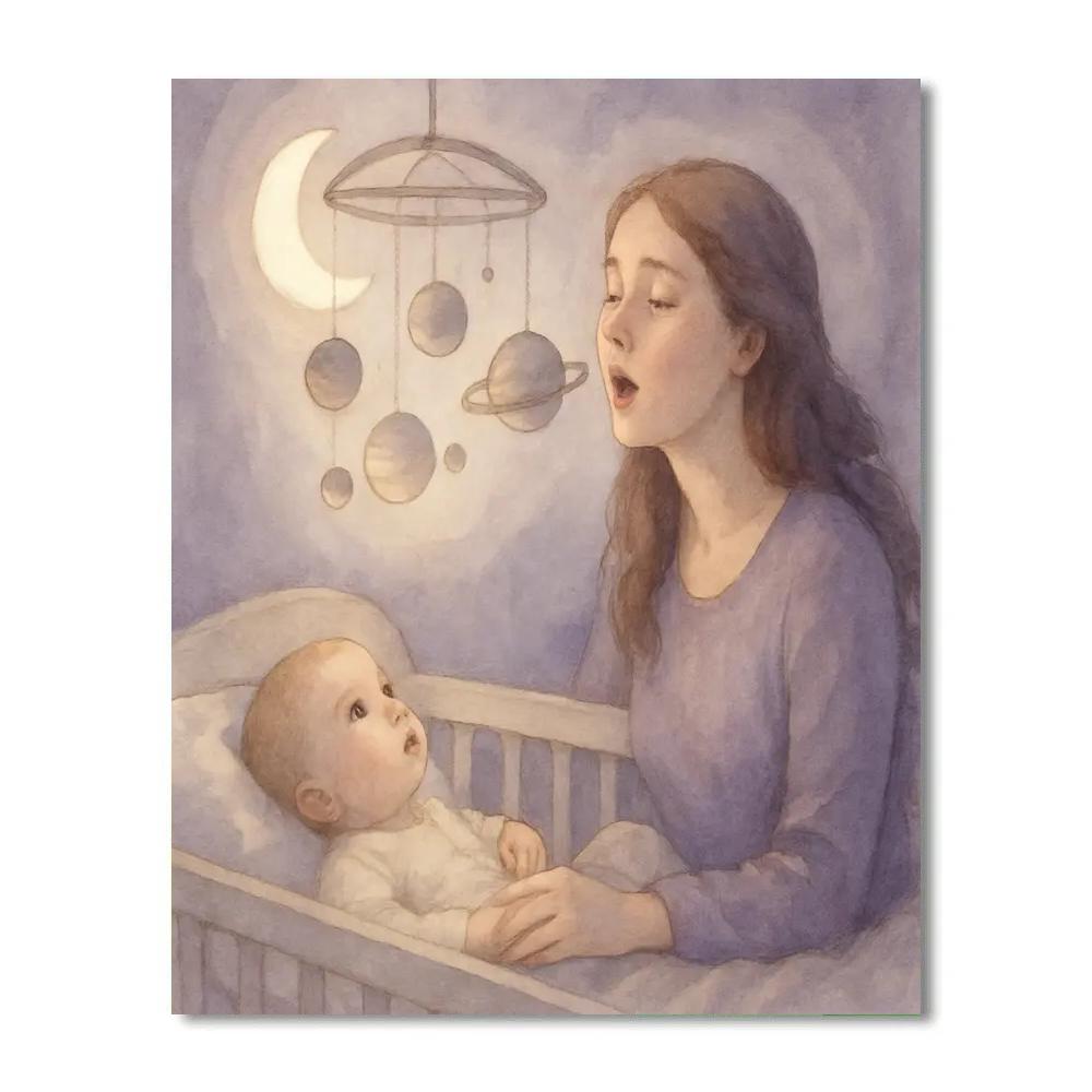 Orbit Of Lullabies Painting by numbers kit