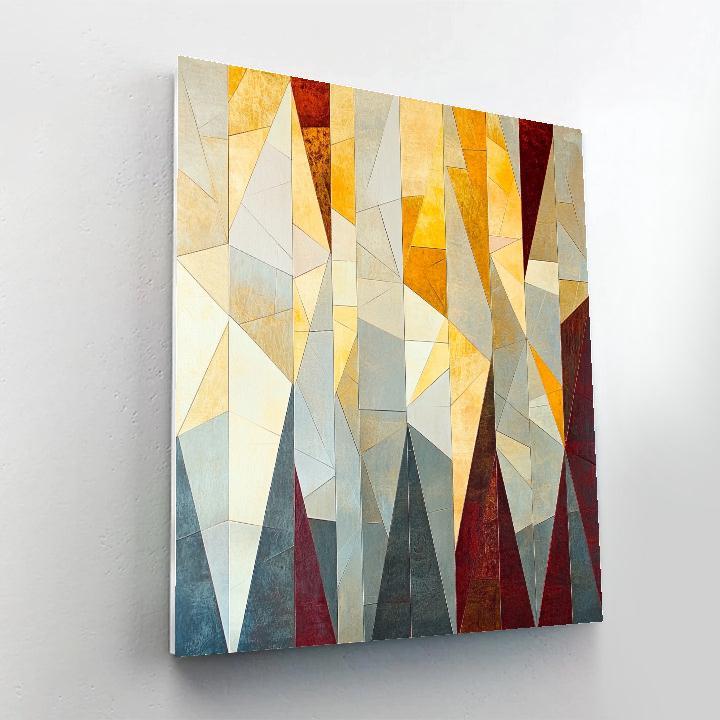 Paul Klee Inspired Quarry Of Light Paint by numbers art