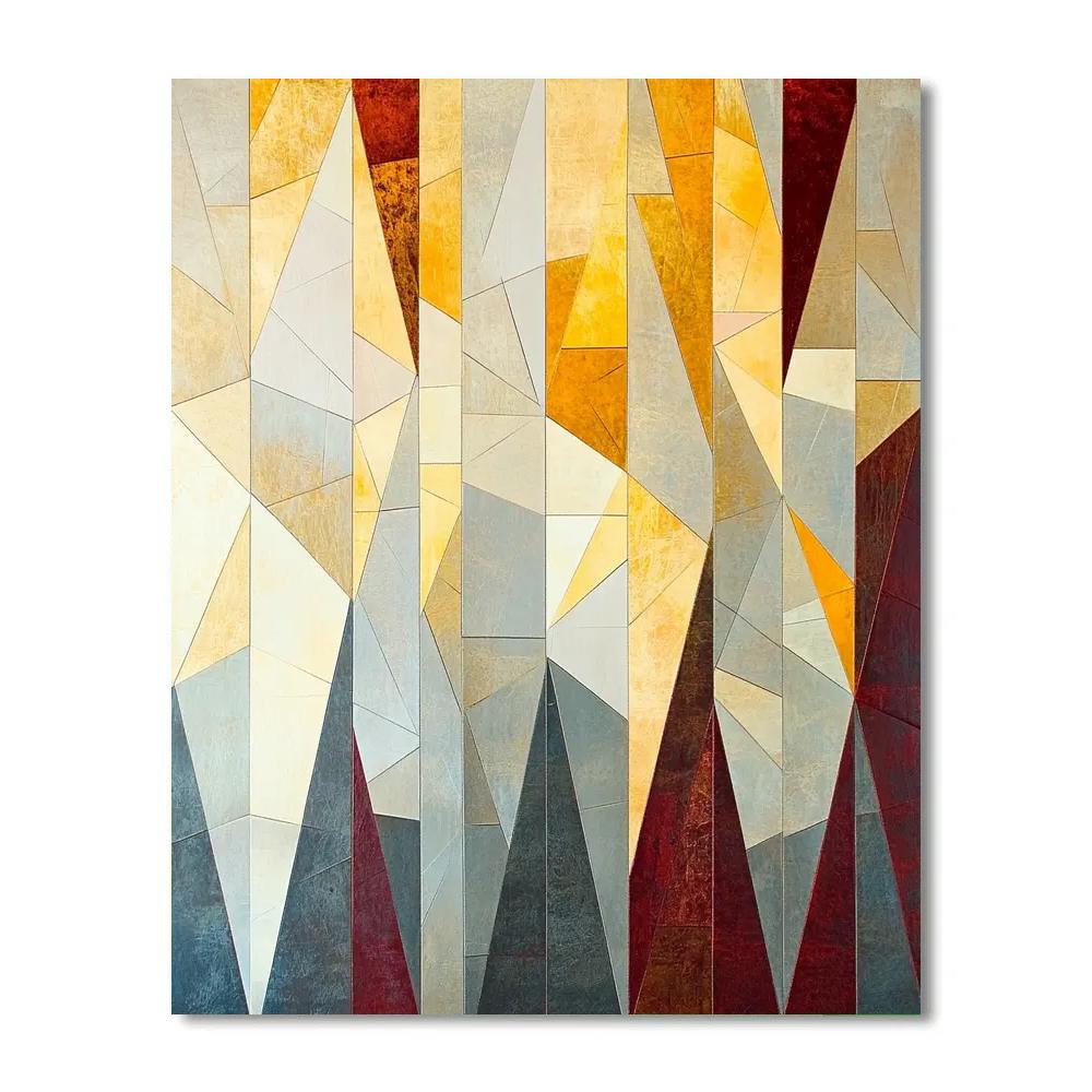 Paul Klee Inspired Quarry Of Light Paint by numbers art