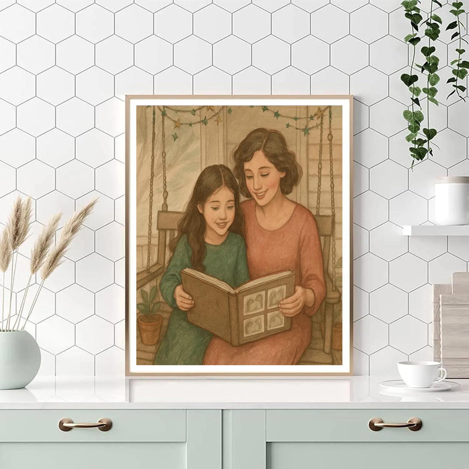 Celestial Garden Photo Album paint by numbers