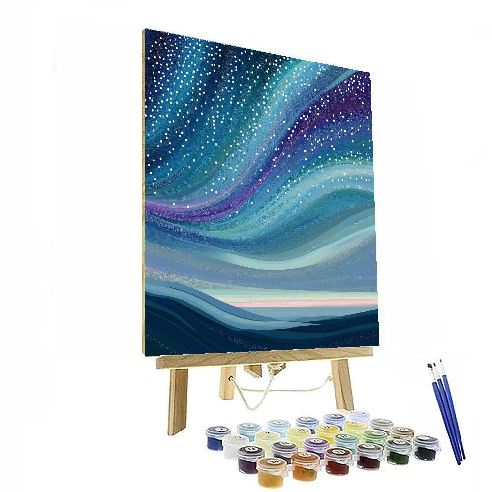 Georges Seurat Inspired Aurora Symphony painting number kit