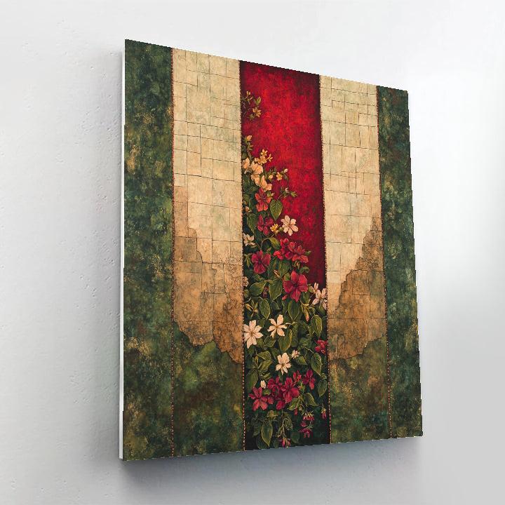 Frida Kahlo Inspired Wound Of Flowers Painting by numbers kit